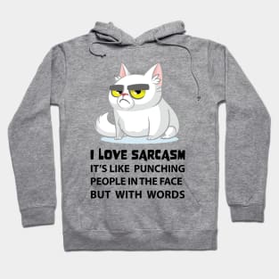 Sarcastic Kitty Hoodie